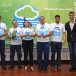 Auto Viação Dragão do Mar recebendo o Troféu PMQA - 2017.