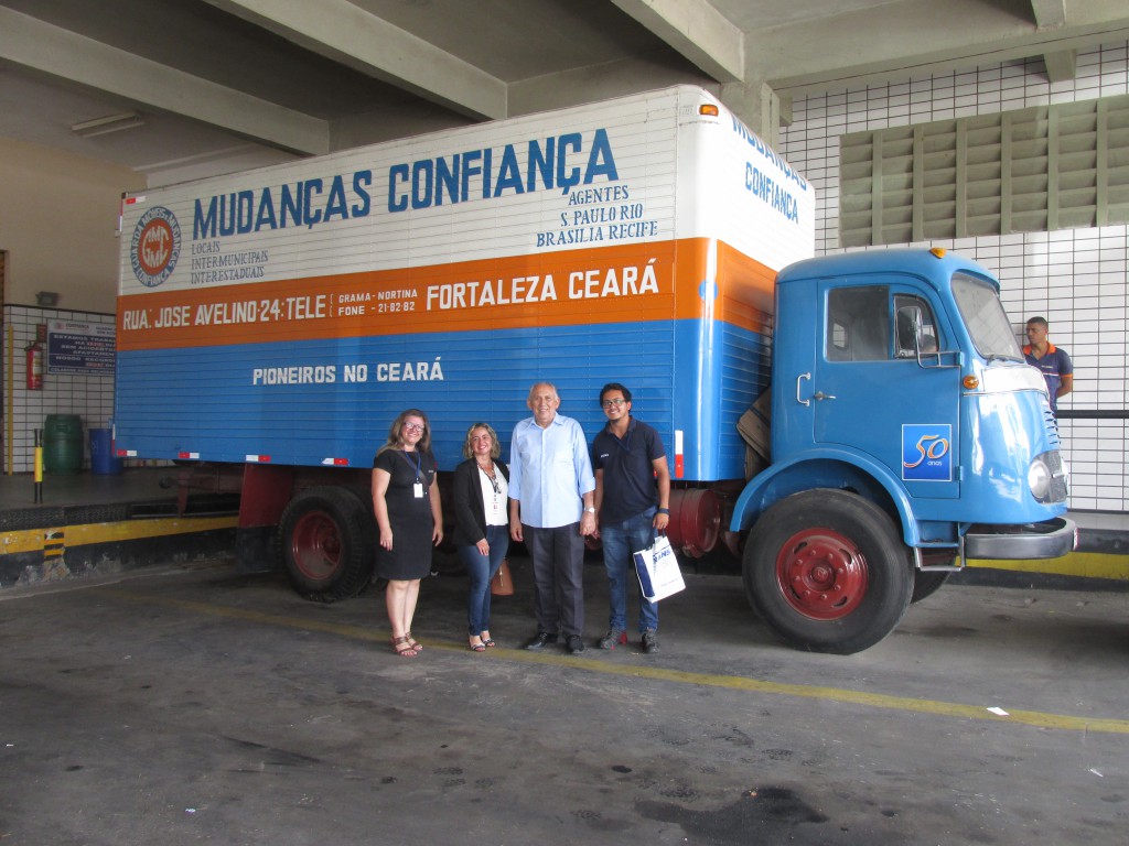 FETRANS E SEST SENAT visitam a empresa de transporte MUDANÇAS CONFIANÇA